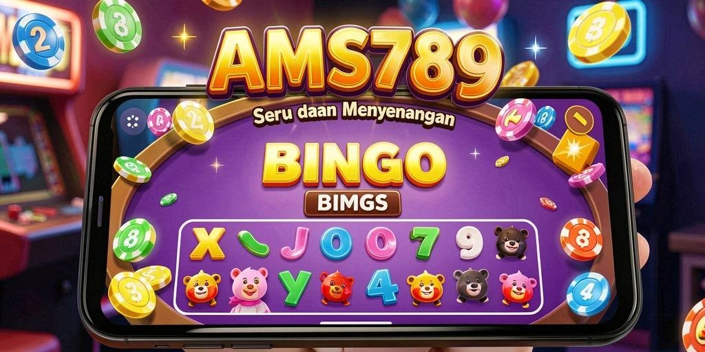 Tampilan gameplay Bingo menyenangkan dan interaktif di AMS789.