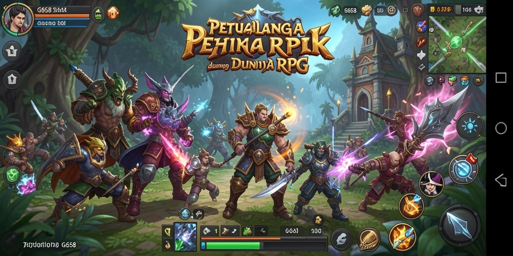 Tampilan gameplay G668 yang mendebarkan dan penuh aksi.
