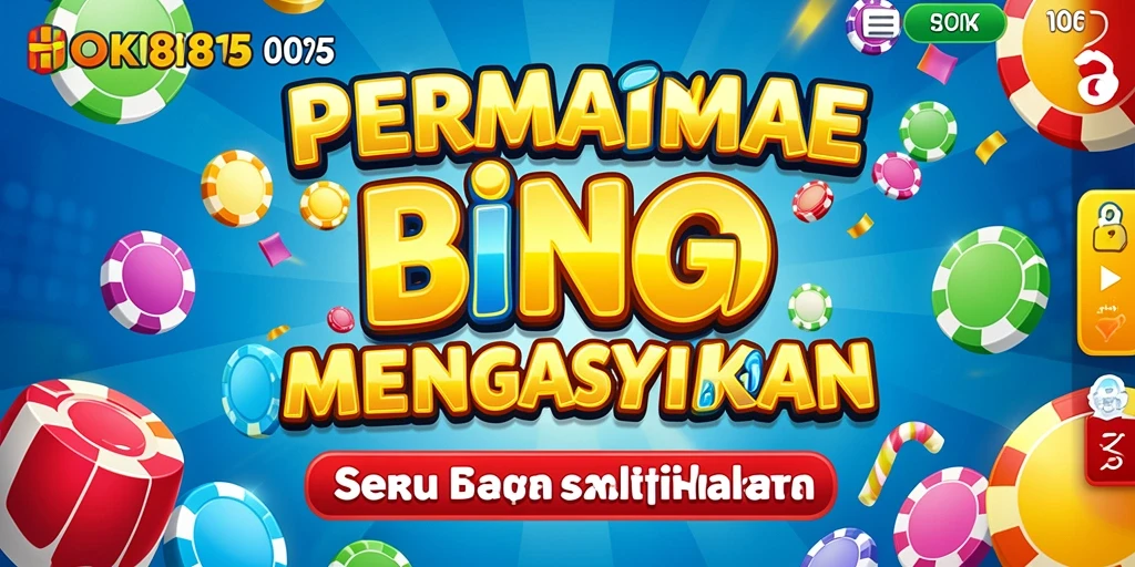Tampilan gameplay HOKI8815 dengan suasana Bingo yang menyenangkan.