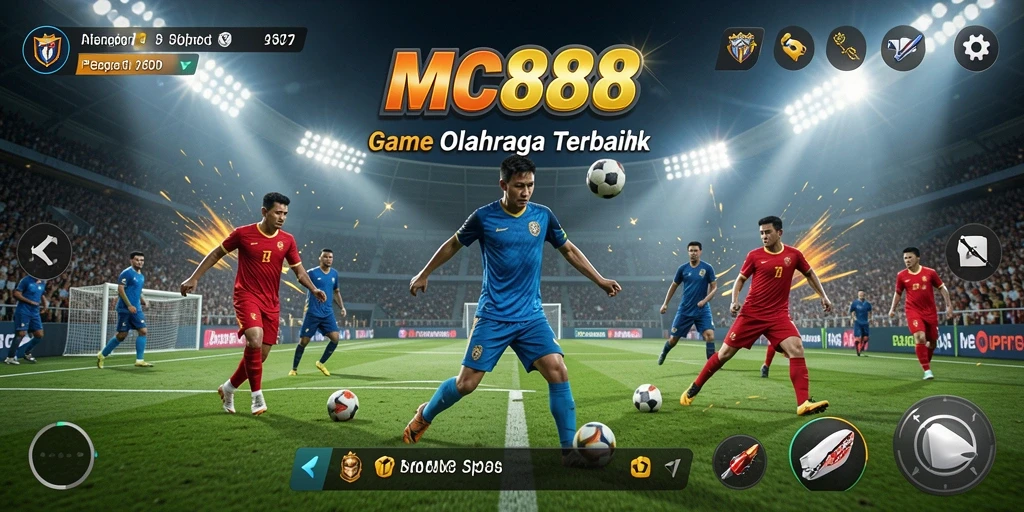 Gameplay seru dari MC888 yang menampilkan berbagai cabang olahraga.