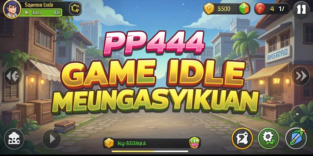 Tampilan gameplay PP444 yang menampilkan aksi Idle menarik.