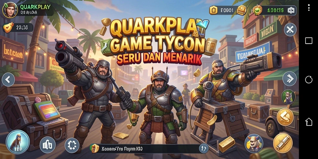 Screenshot menampilkan gameplay menarik QUARKPLAY yang mengasyikkan.