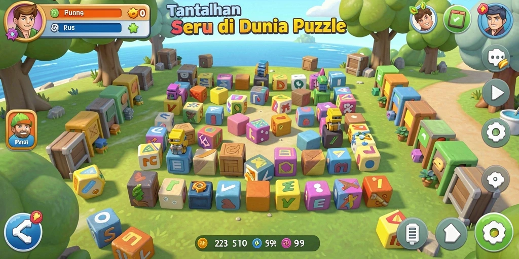 Gameplay S13 yang menantang dengan beragam puzzle.